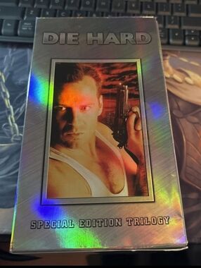 Die Hard Special Edition Trilogy Holographic VHS/Box Set